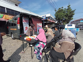 Menjelang Hari Bhayangkara ke 79 diwarnai Pelayanan Prima: Polres Kampar Berikan Layanan Kesehatan Gratis di Air Tiris